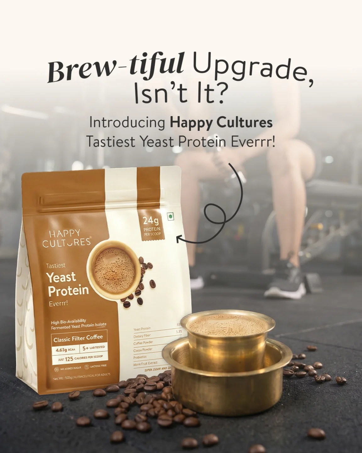 Happyculturesofficial Facebook ad: You already drink coffee every day.