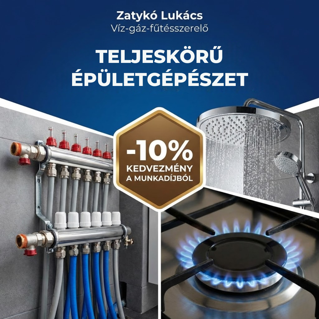 Víz, Gáz És Fűtésszerelő Zatykó Lukács E.V. Facebook ad