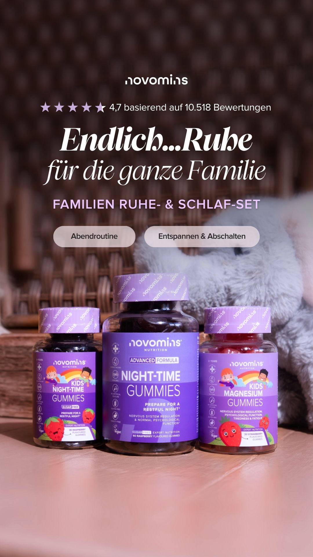 Novomins Nutrition Facebook ad