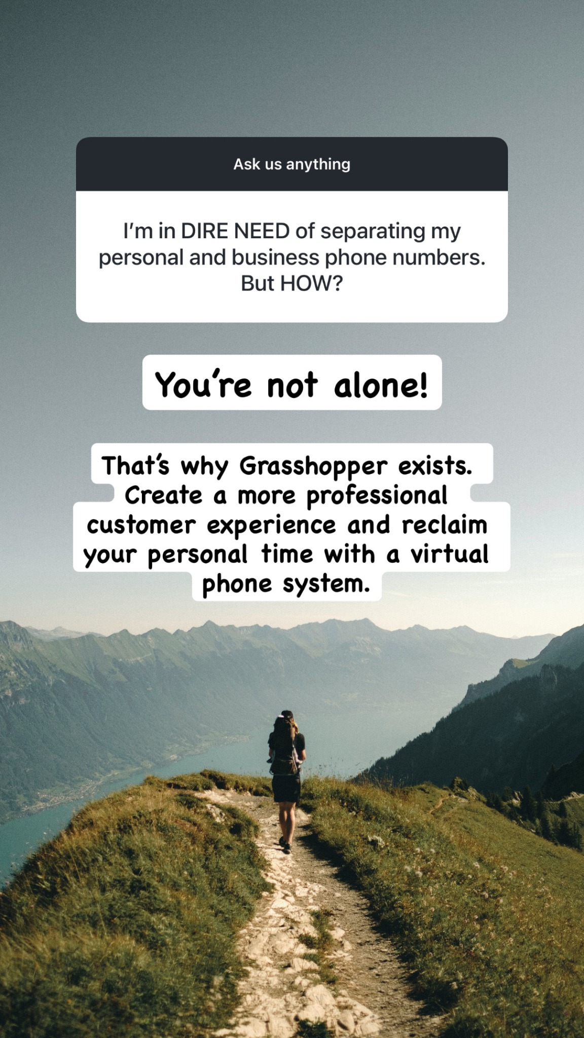 Grasshopper Facebook ad