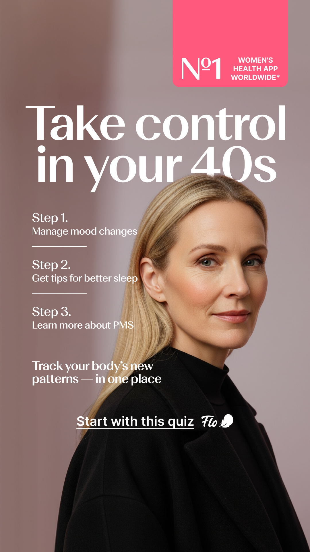 Flo App Facebook ad