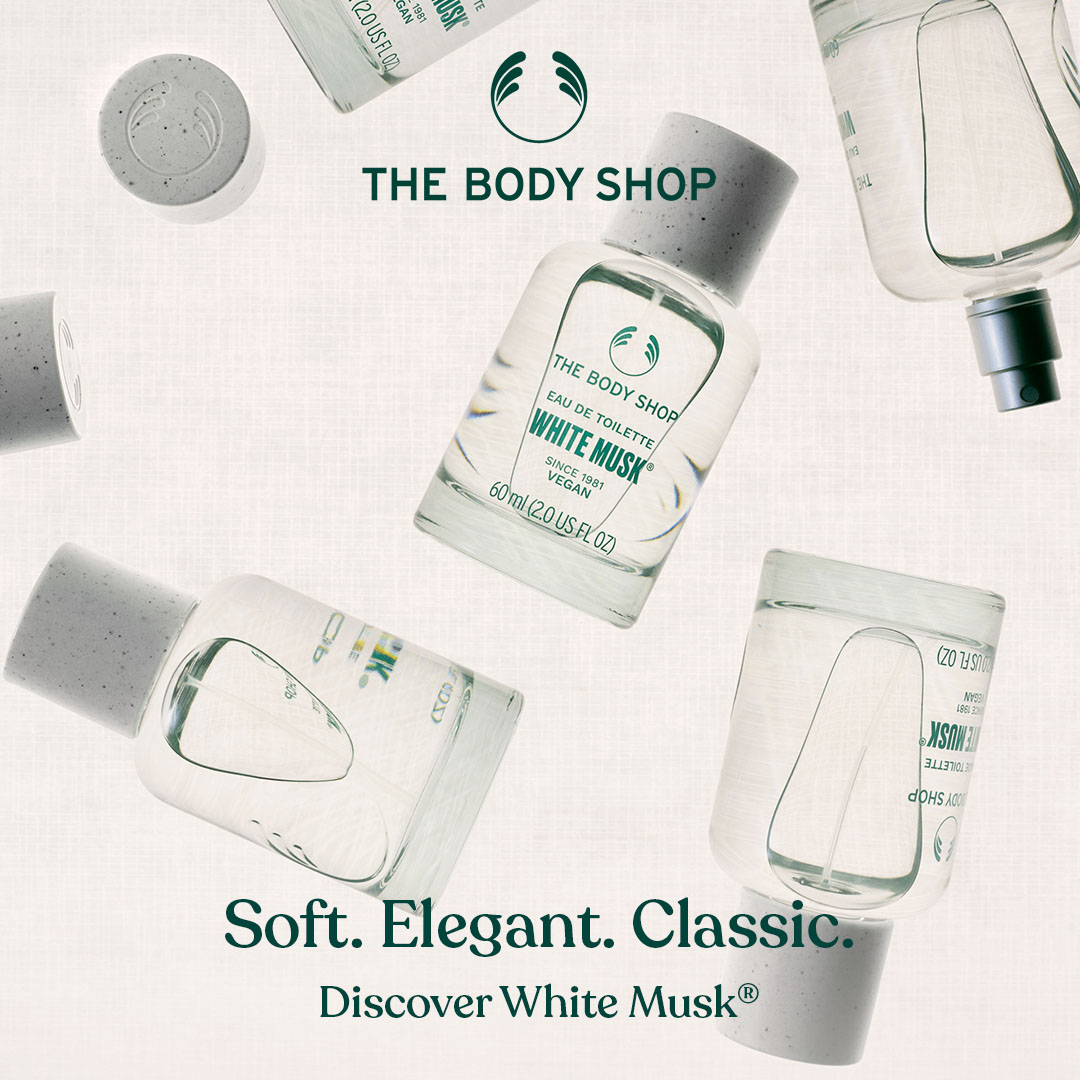 The Body Shop Facebook ad
