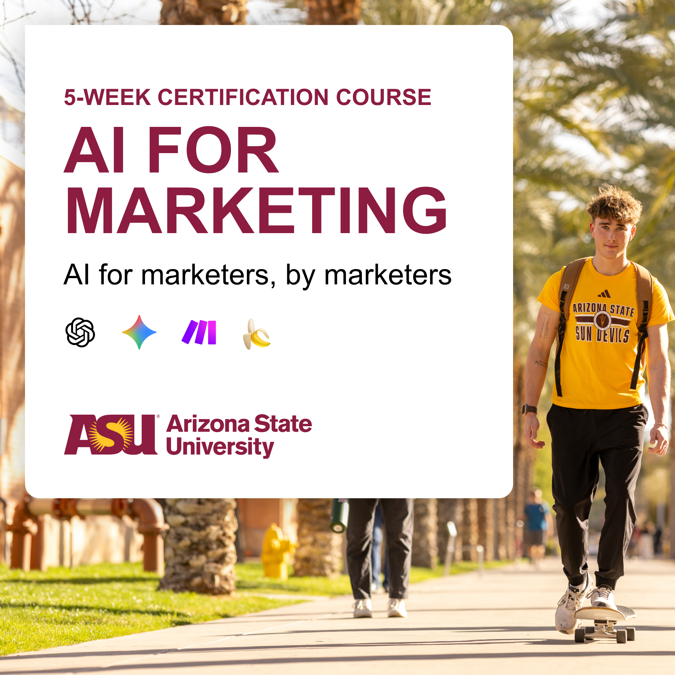 Arizona State University in collaboration with Ziplines Education Facebook ad
