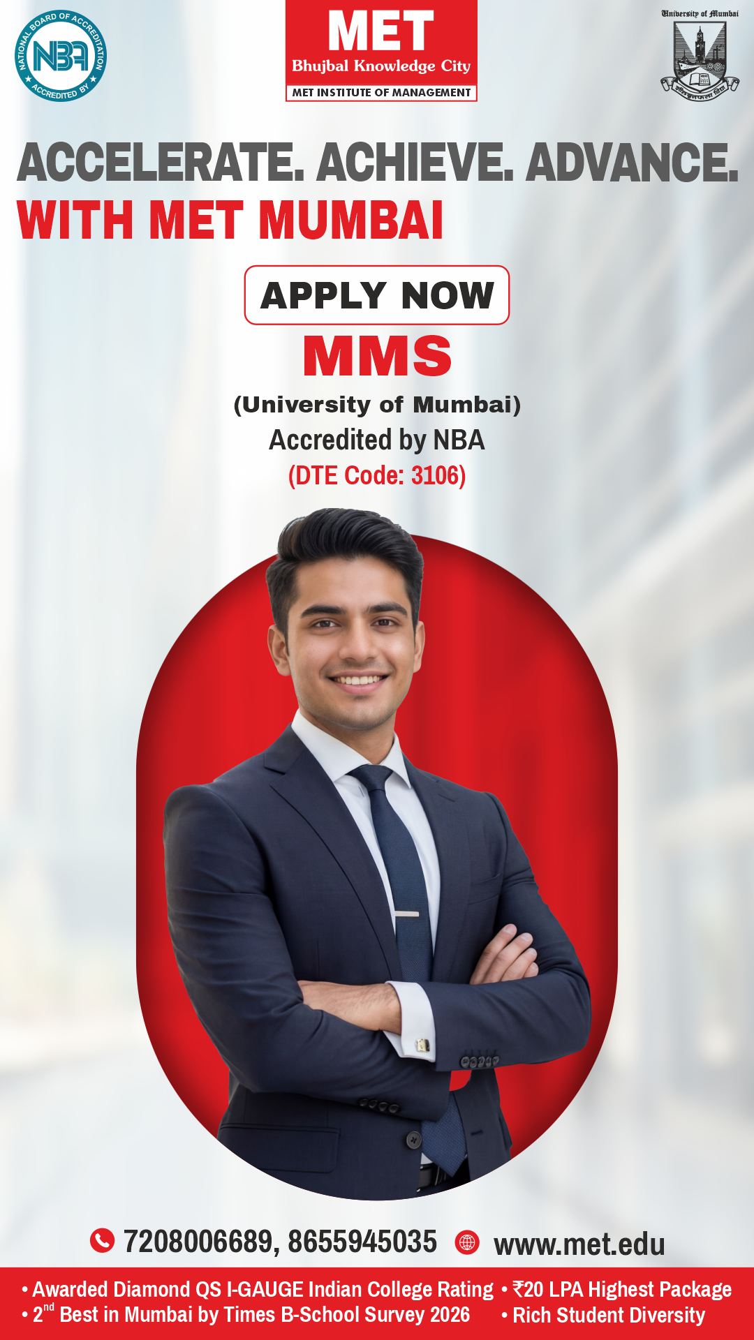 MET League of Colleges Facebook ad from Jun 4, 2026