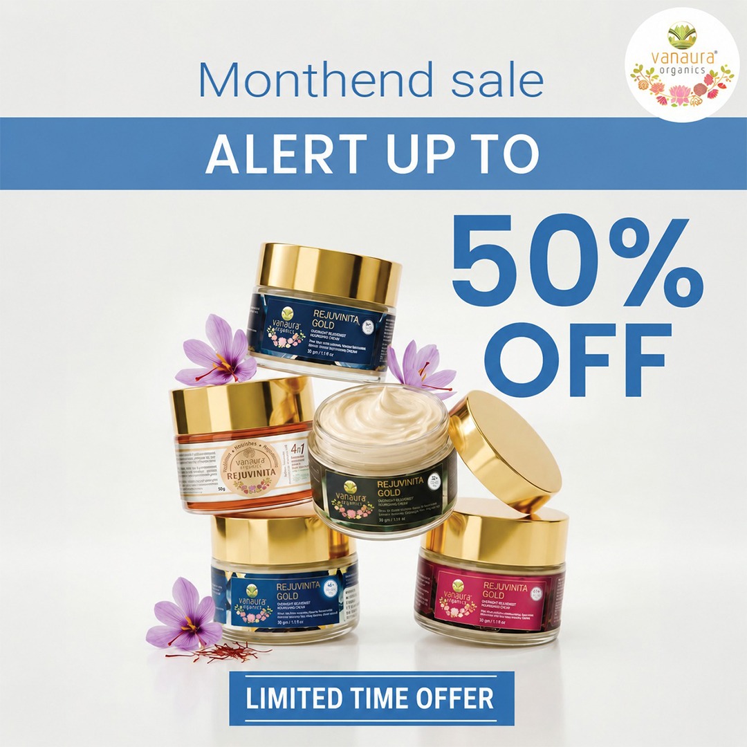 Vanaura Organics - Experience the Essence of Ayurveda Facebook ad