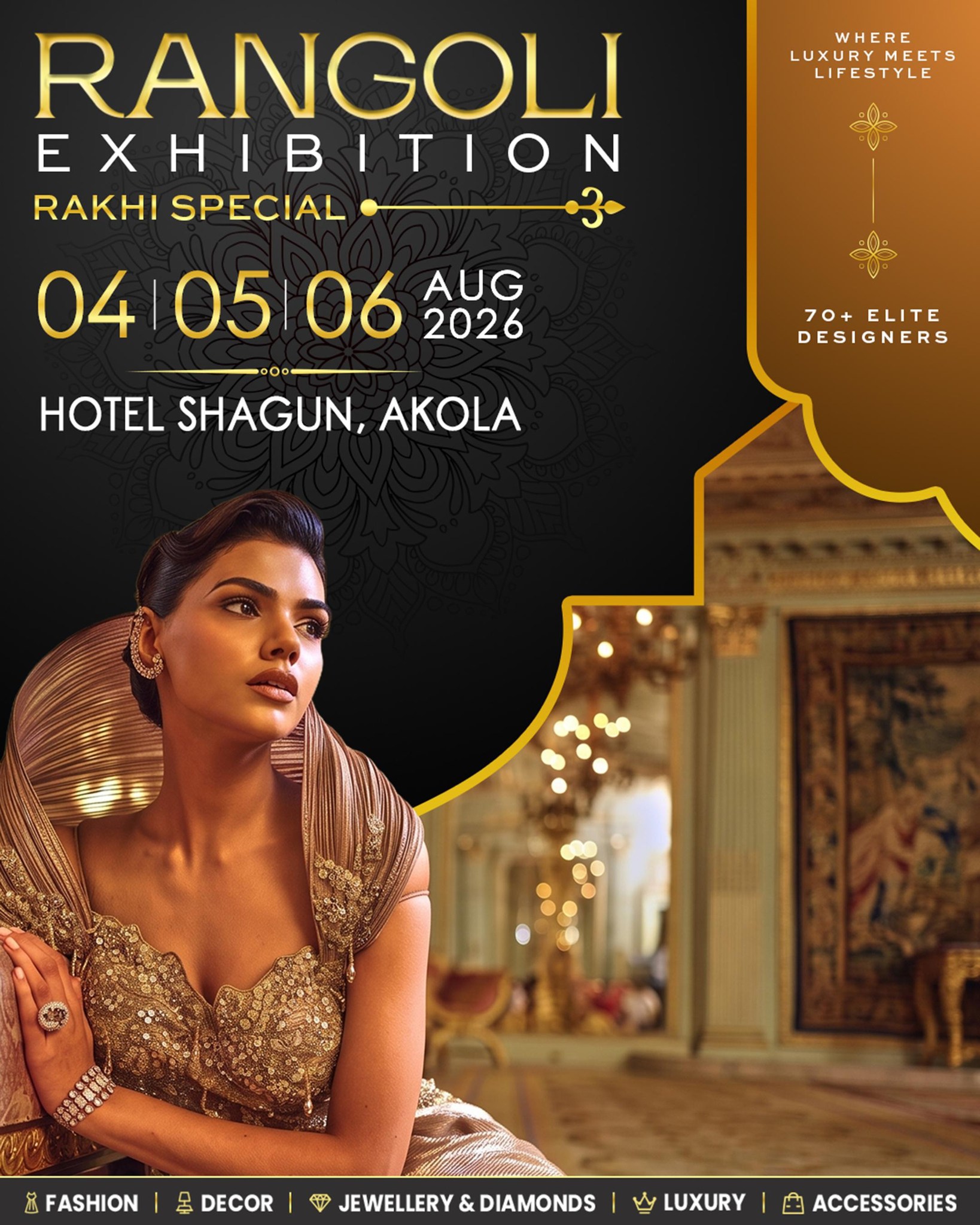 Rangoli Fashion Lifestyle Exhibition Facebook ad