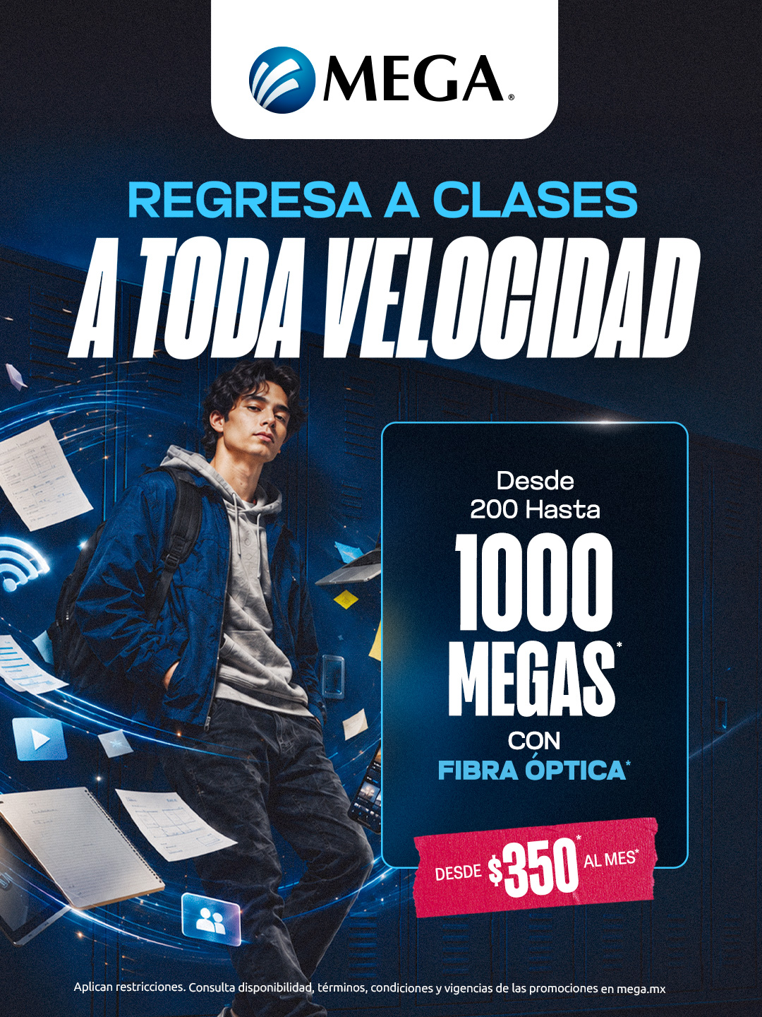 Megacable, Conectamos tu vida Facebook ad
