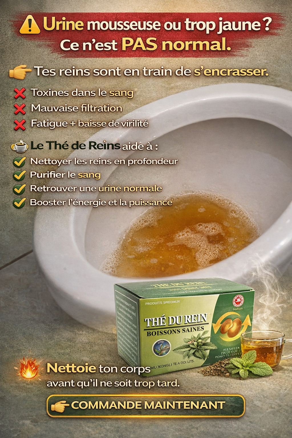 Confort Product Facebook ad: COMMANDER ICI