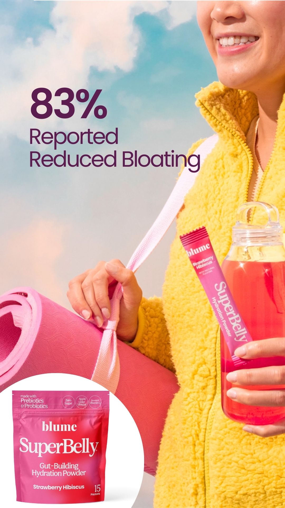 Blume Facebook ad
