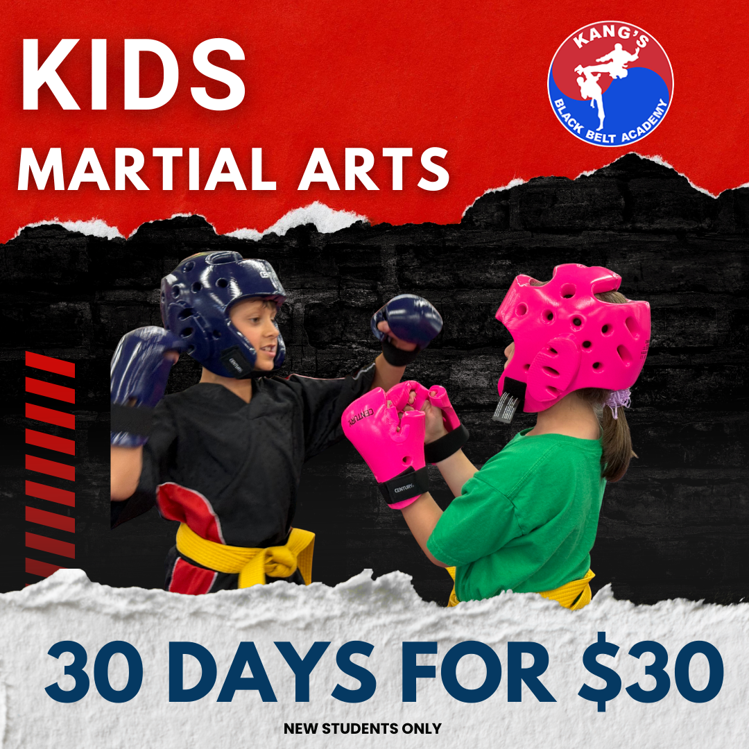 Kang's Black Belt Academy Facebook ad