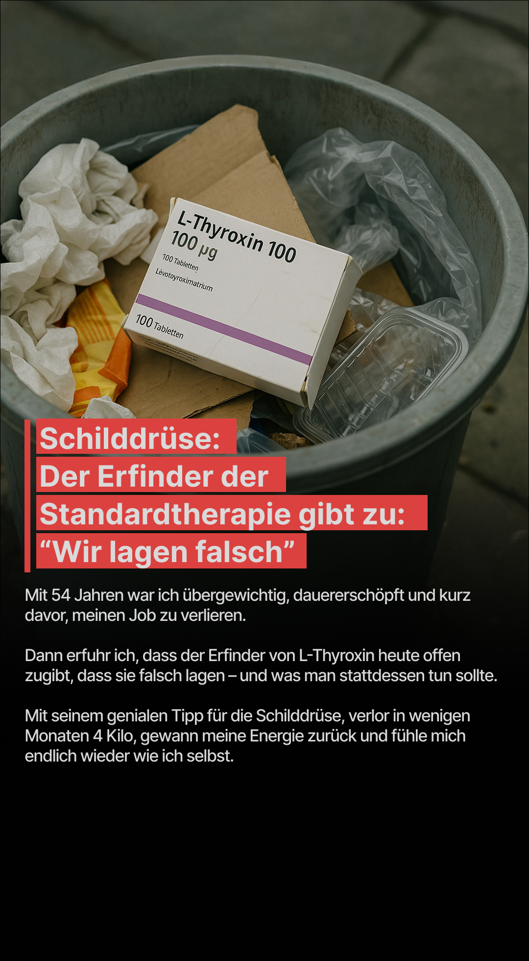 Mission Schilddrüse Facebook ad