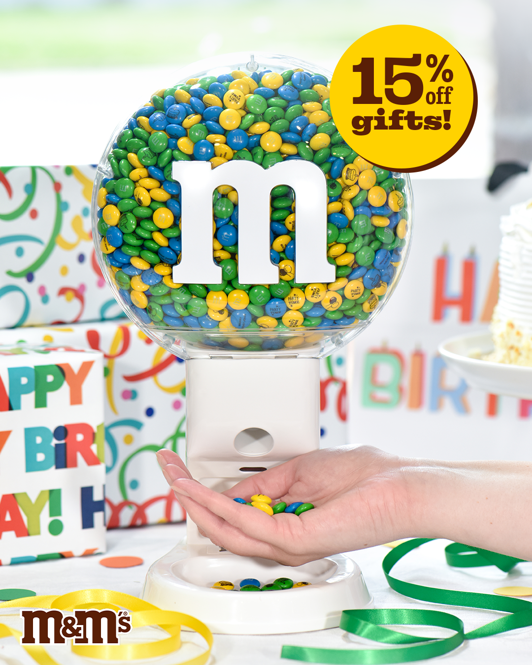 M&M'S USA Facebook ad