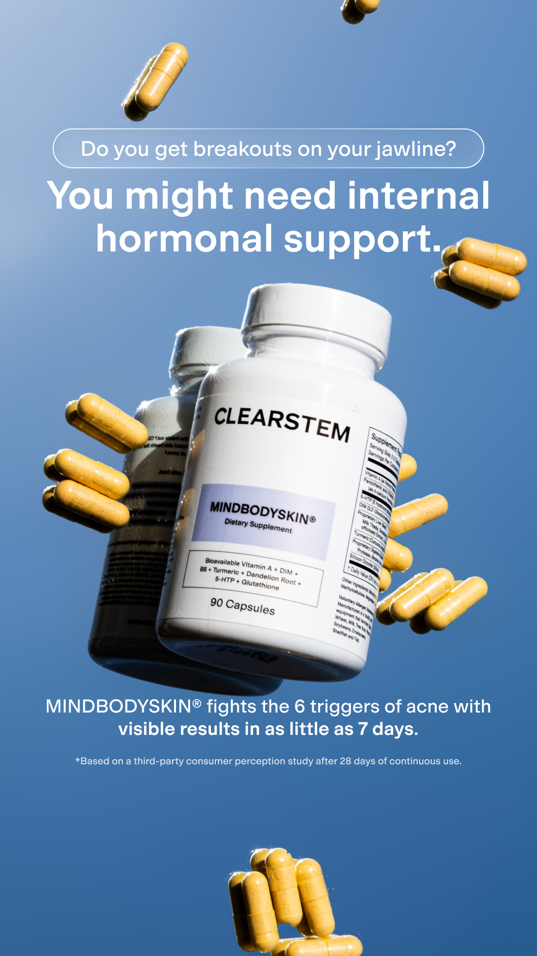 CLEARSTEM Skincare Facebook ad