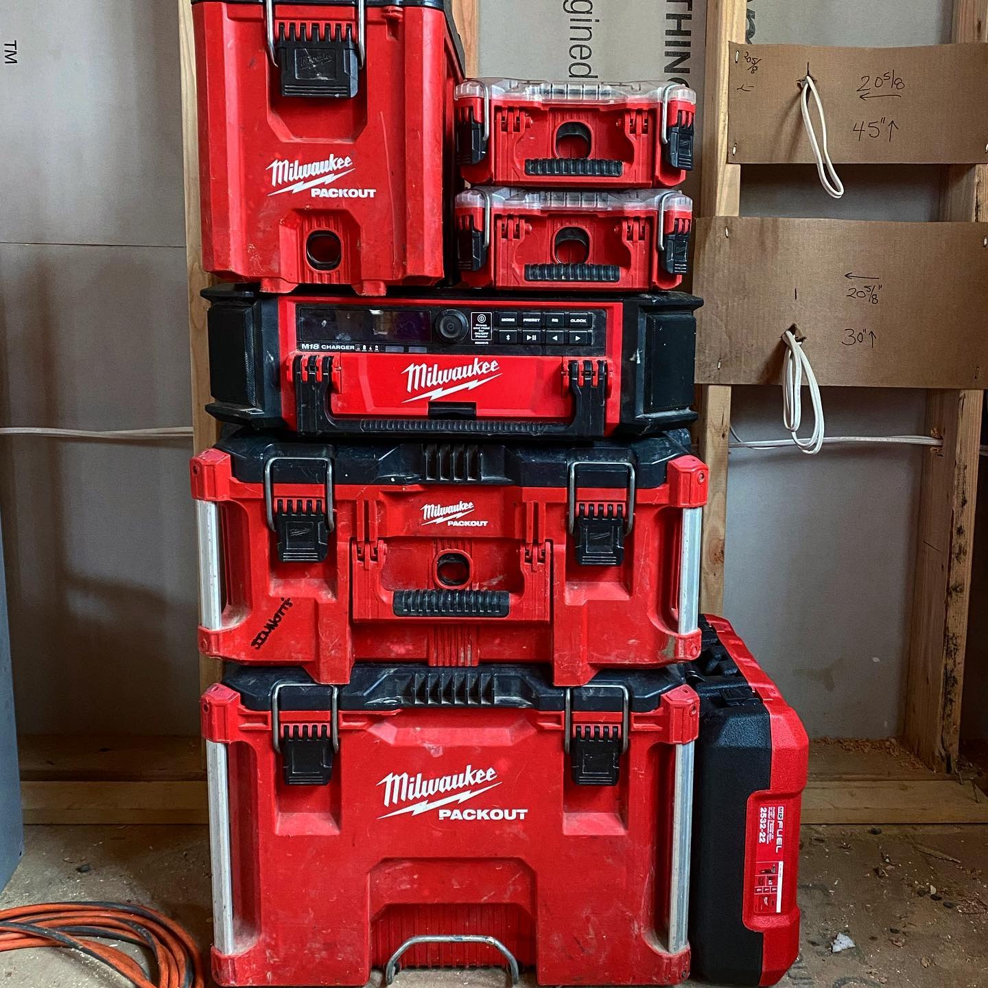 Milwaukee Tool Facebook ad: PACKOUT Rolling Tool Box