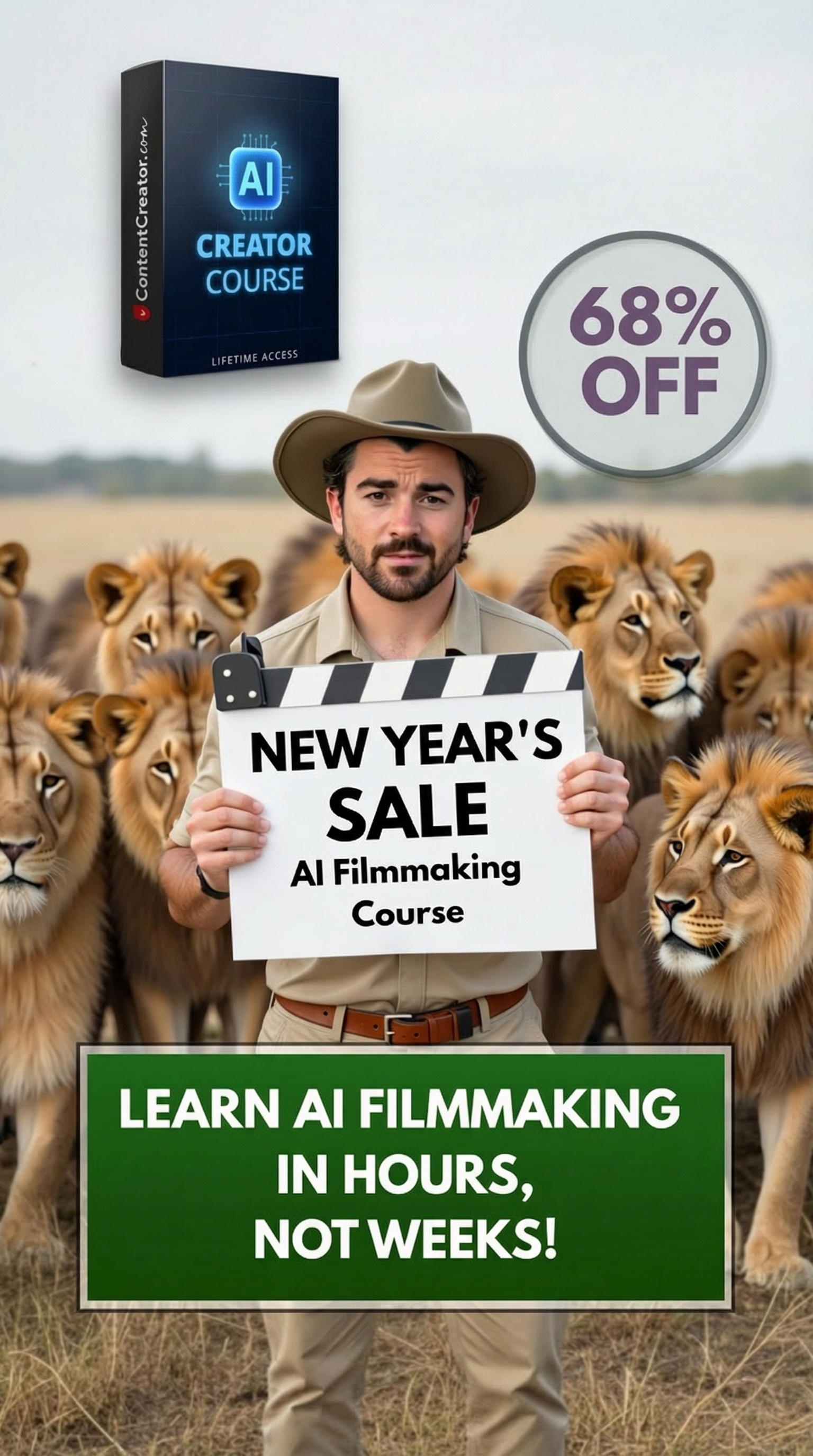 Content Creator.com Facebook ad