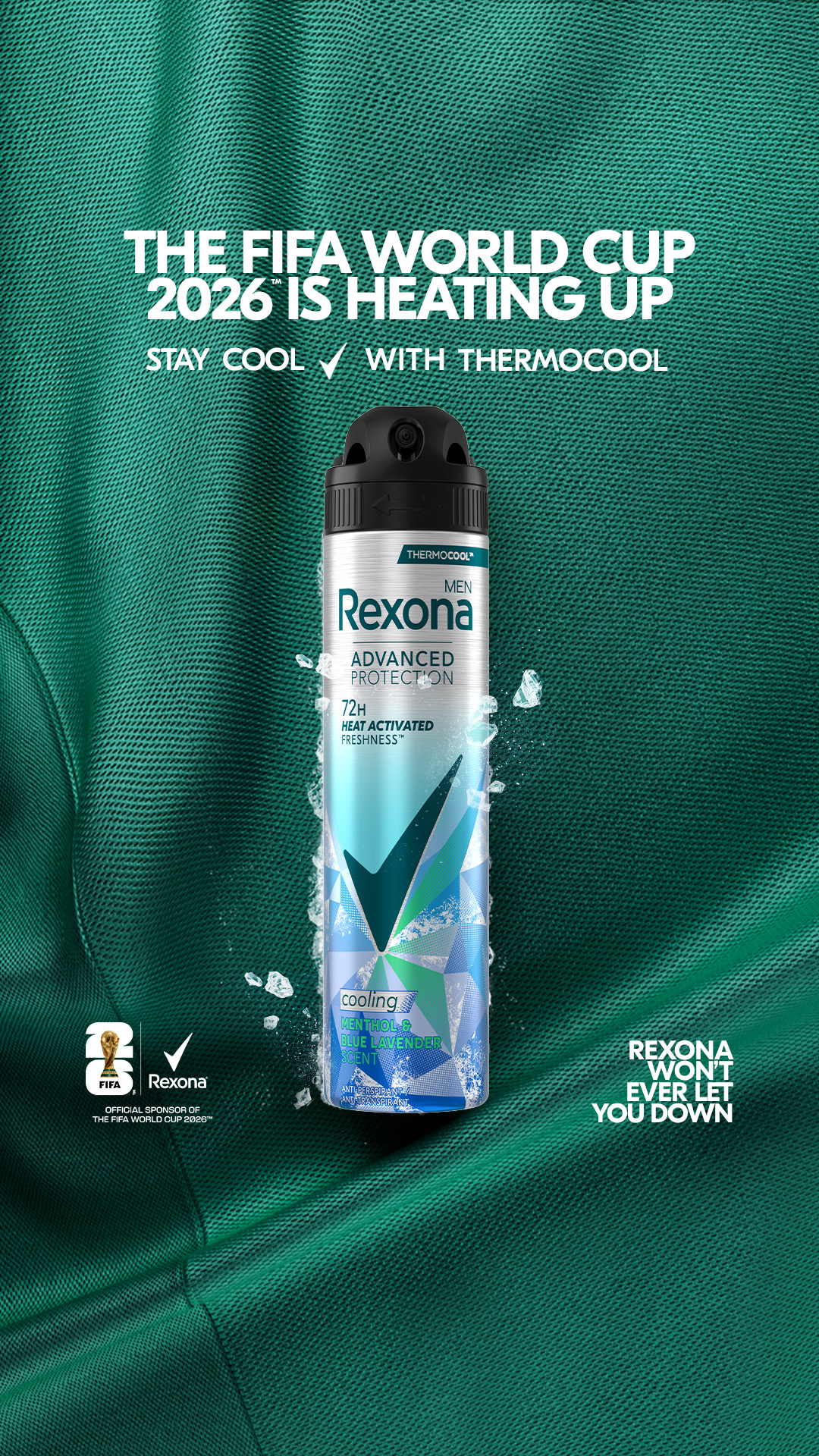 Rexona Nordics Facebook ad