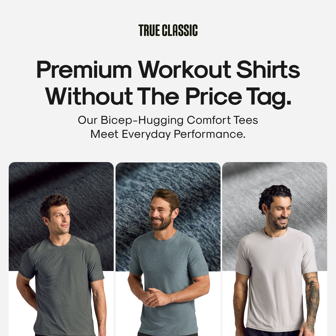 True Classic Facebook ad