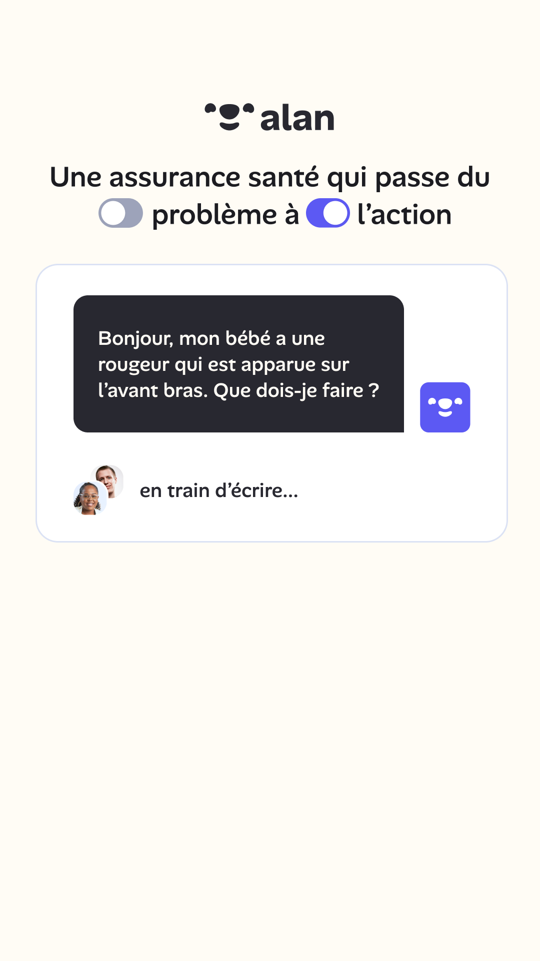 Alan Facebook ad