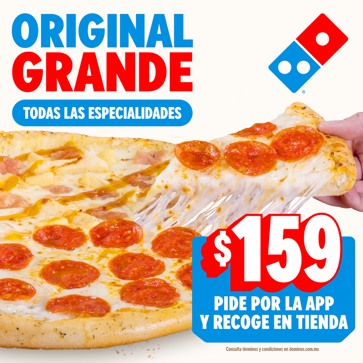 Domino's Mx Facebook ad