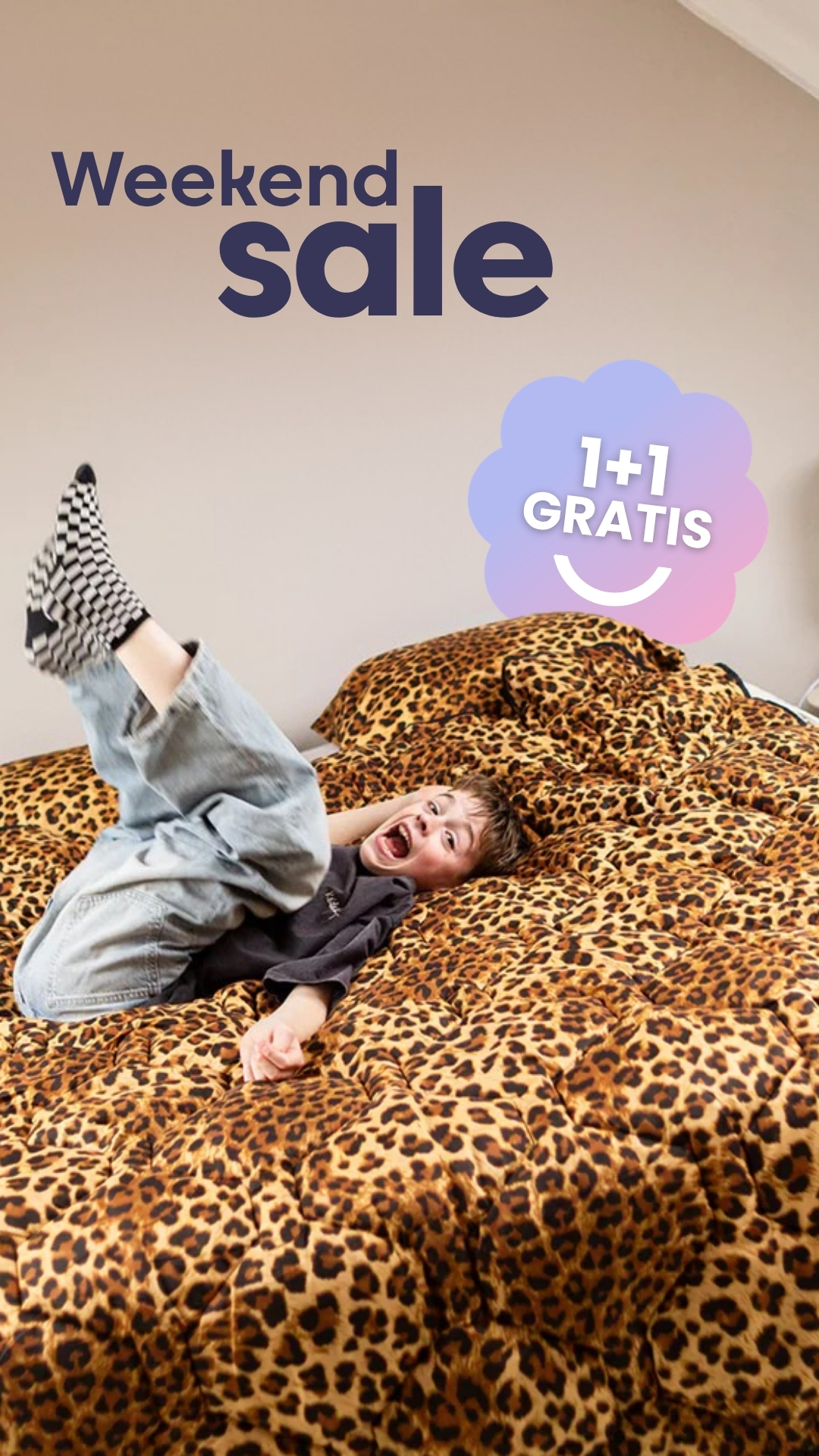 HappyBed Facebook ad