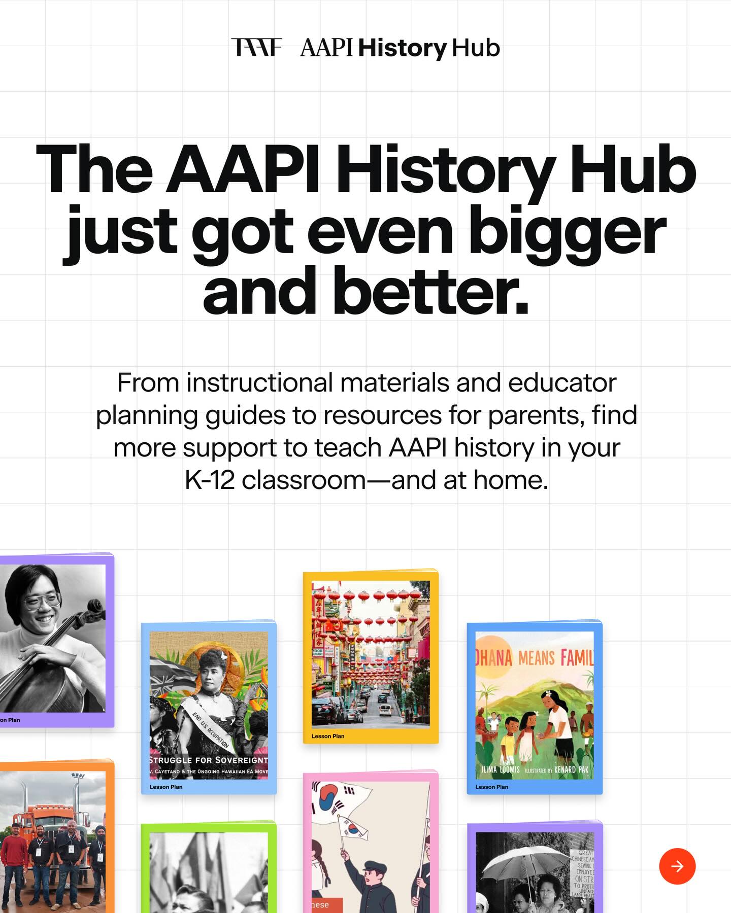 The Asian American Foundation Facebook ad: Two years ago, TAAF in partnership with…