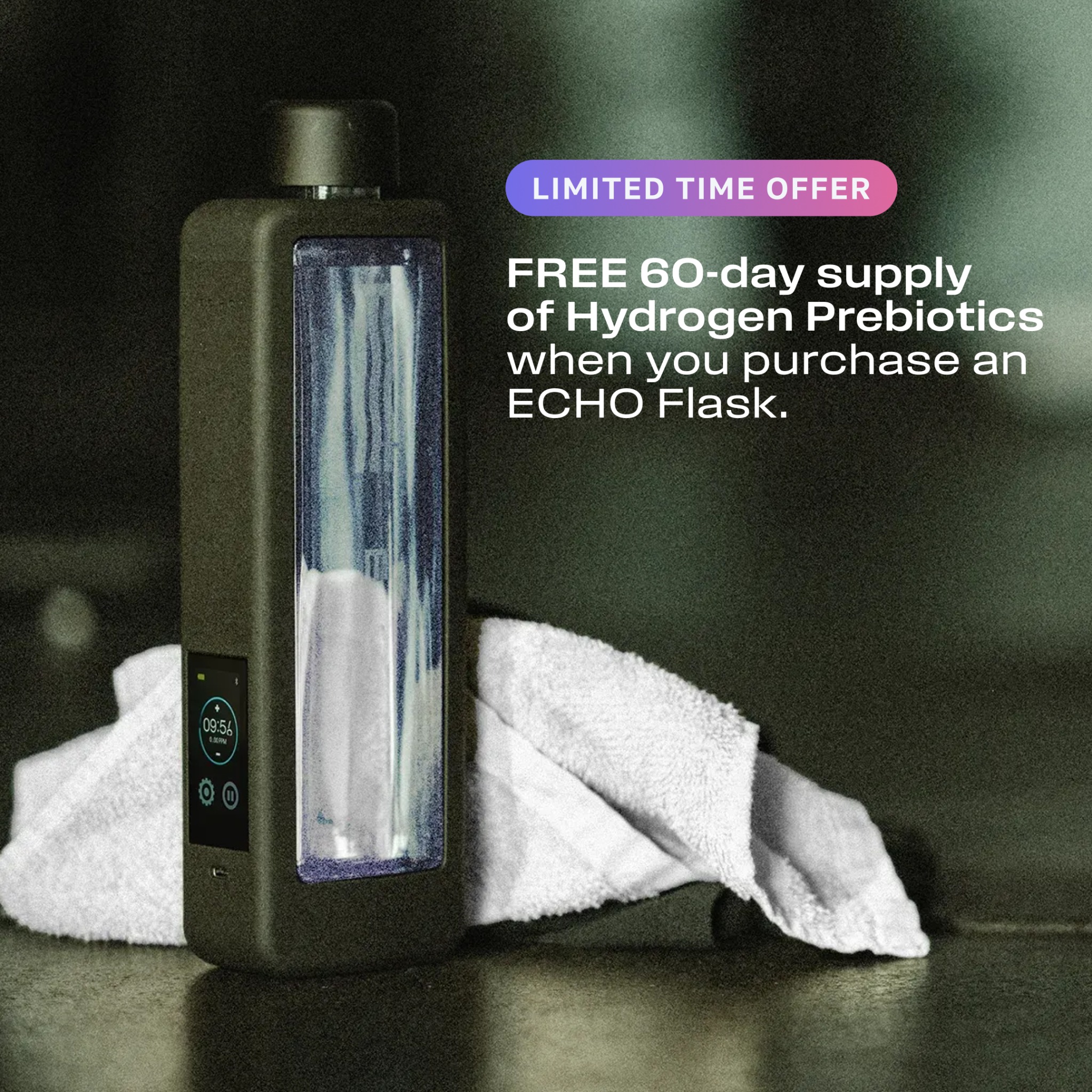 Echo Water Facebook ad