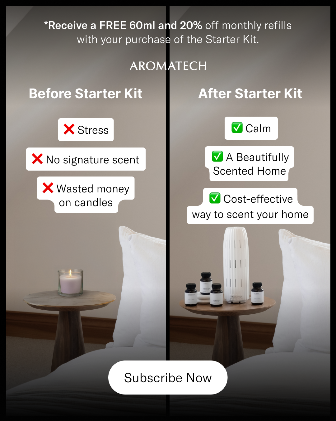 AromaTech Facebook ad
