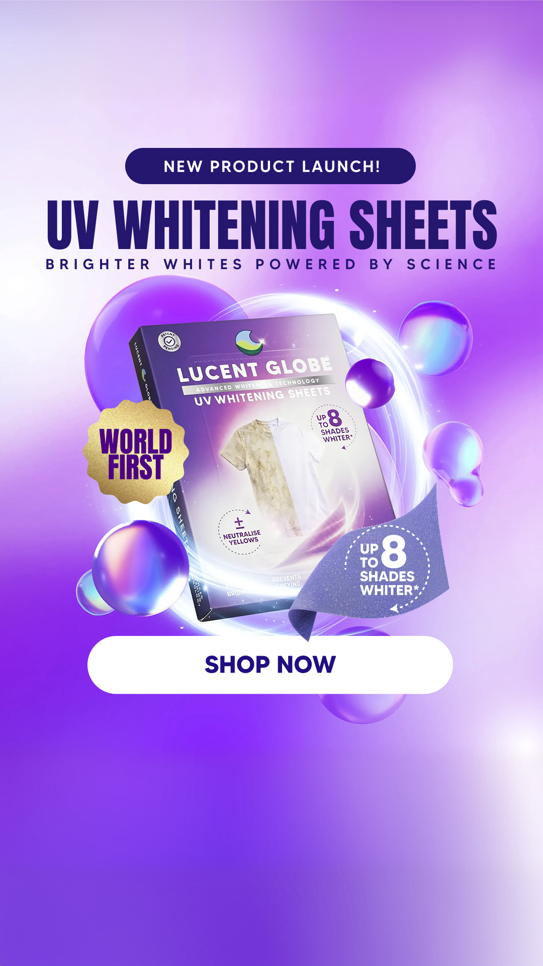 Lucent Globe Facebook ad