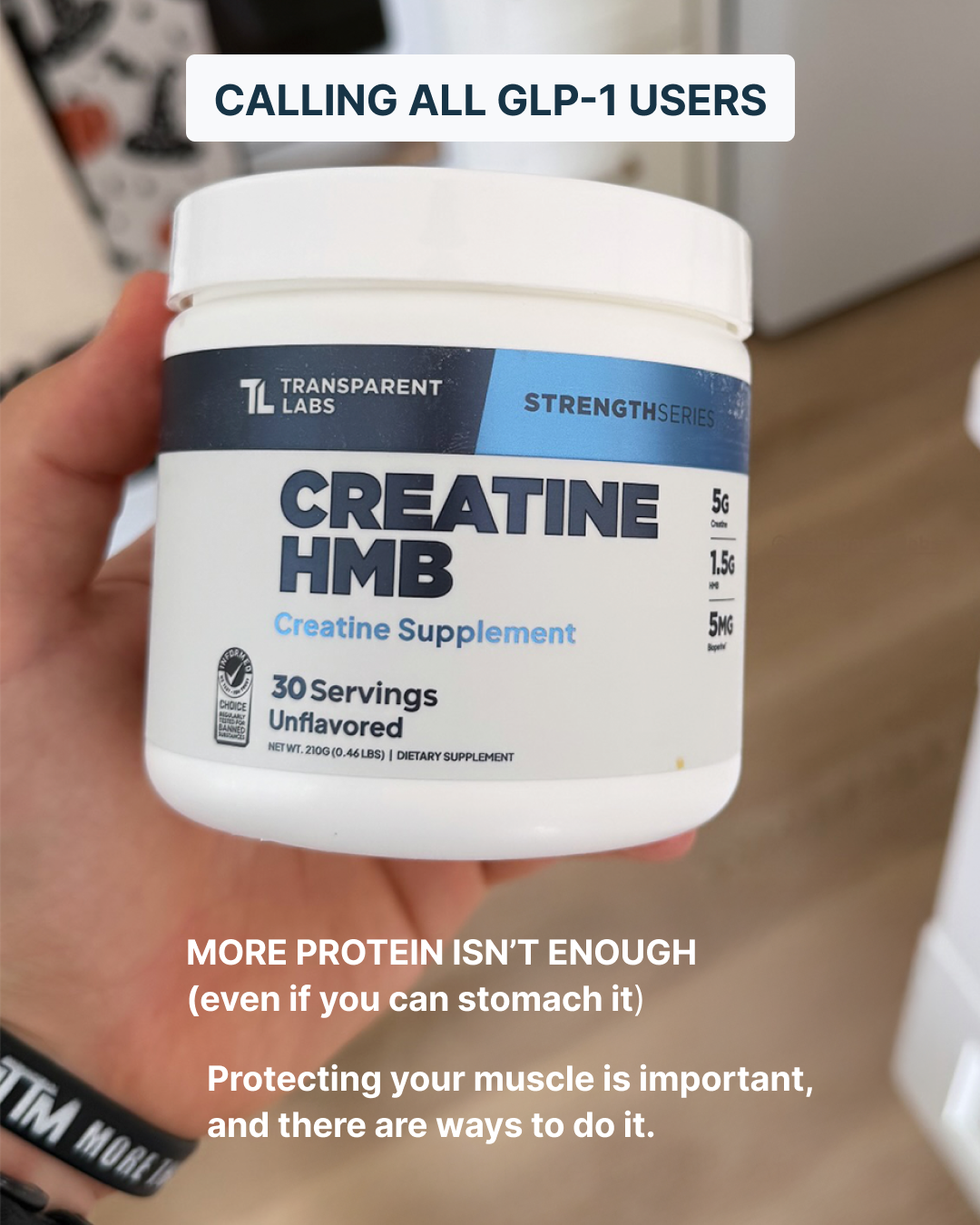 Transparent Labs Facebook ad