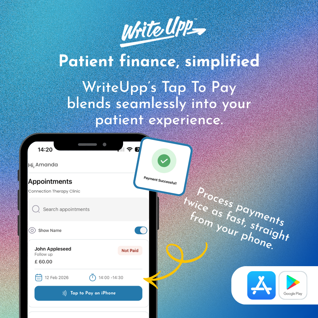 WriteUpp Facebook ad