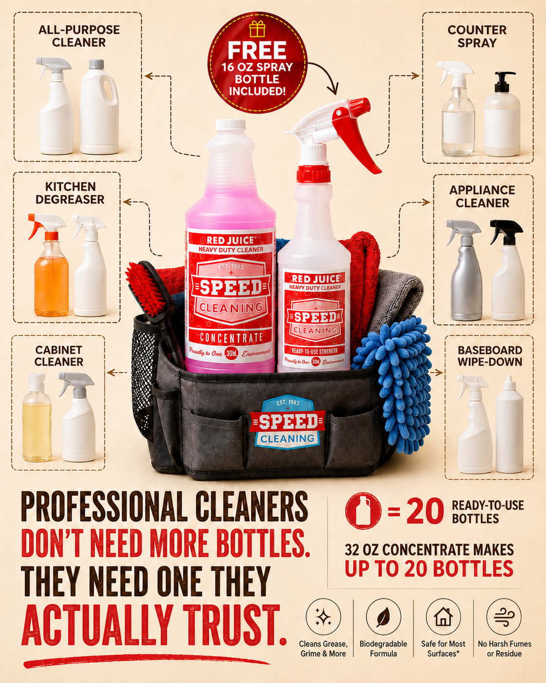 Speed Cleaning Facebook ad