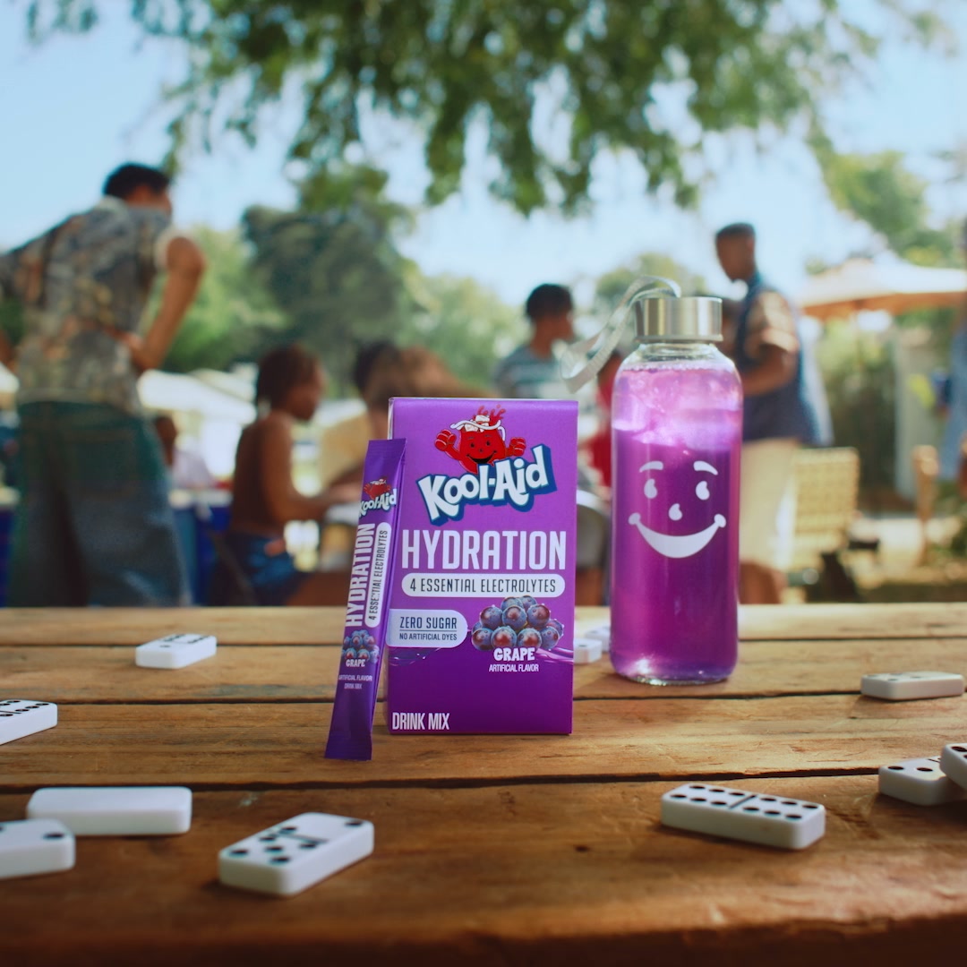 Kool - Aid Facebook ad: 4 Essential Electrolytes