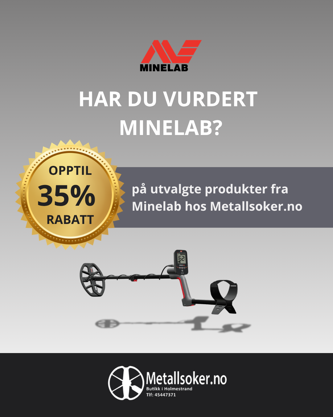 Metallsøker As Facebook ad