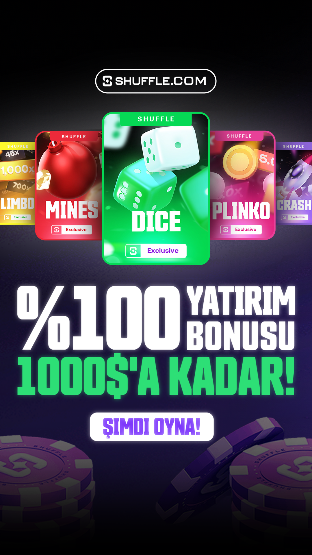 Shuffle Live Facebook ad
