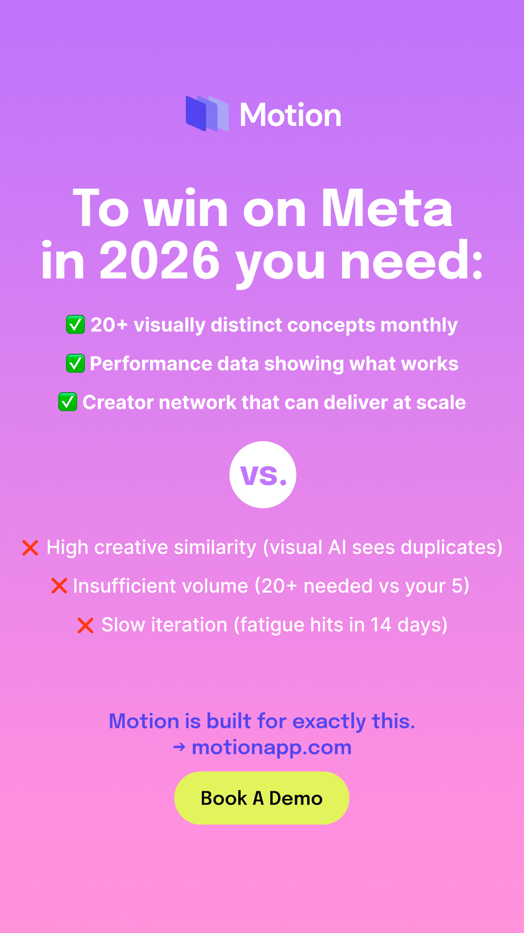 Motion Facebook ad