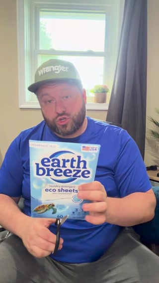 Earth Breeze Facebook ad: America's #1 Laundry Detergent Sheet