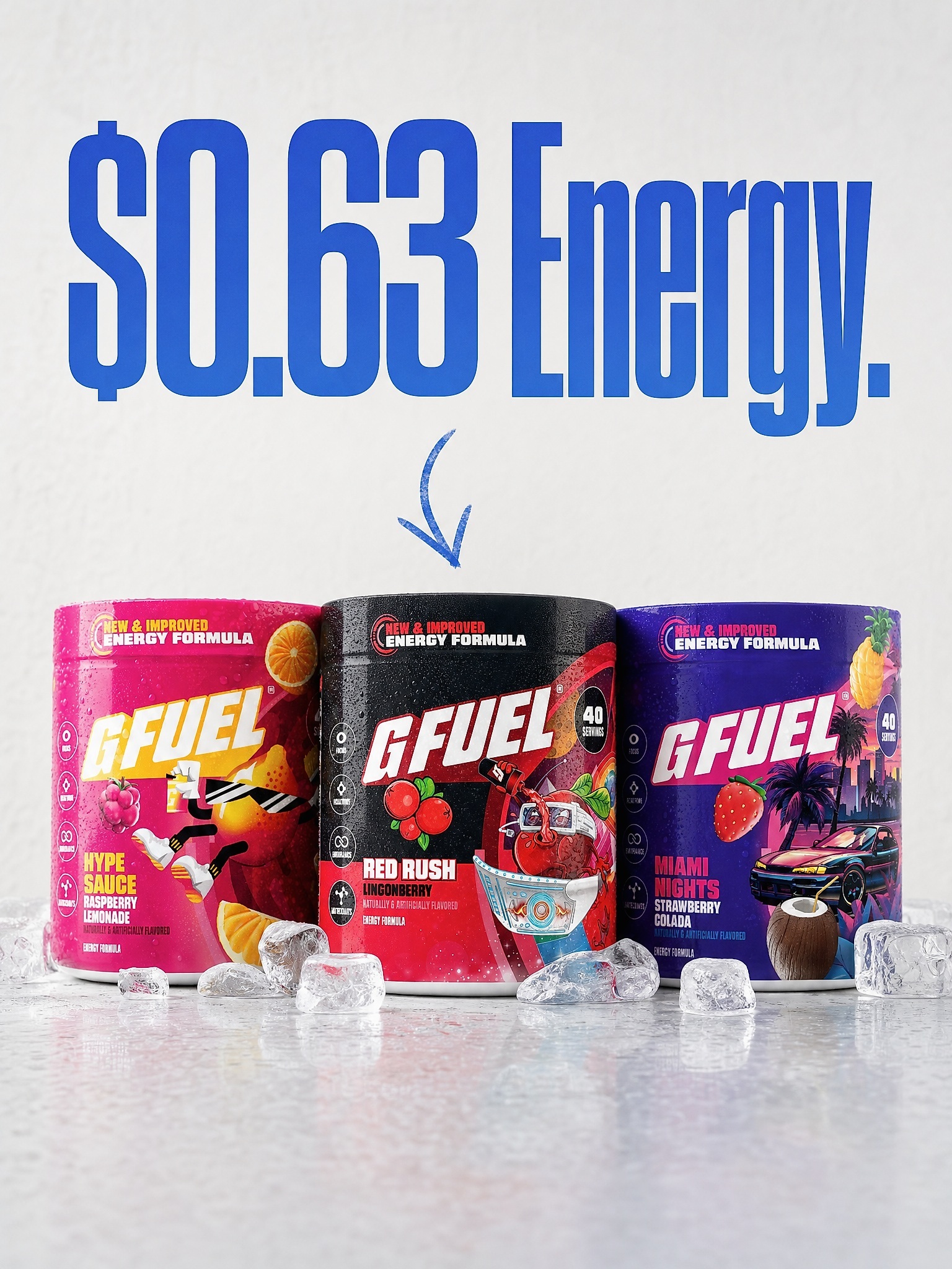 G FUEL Facebook ad