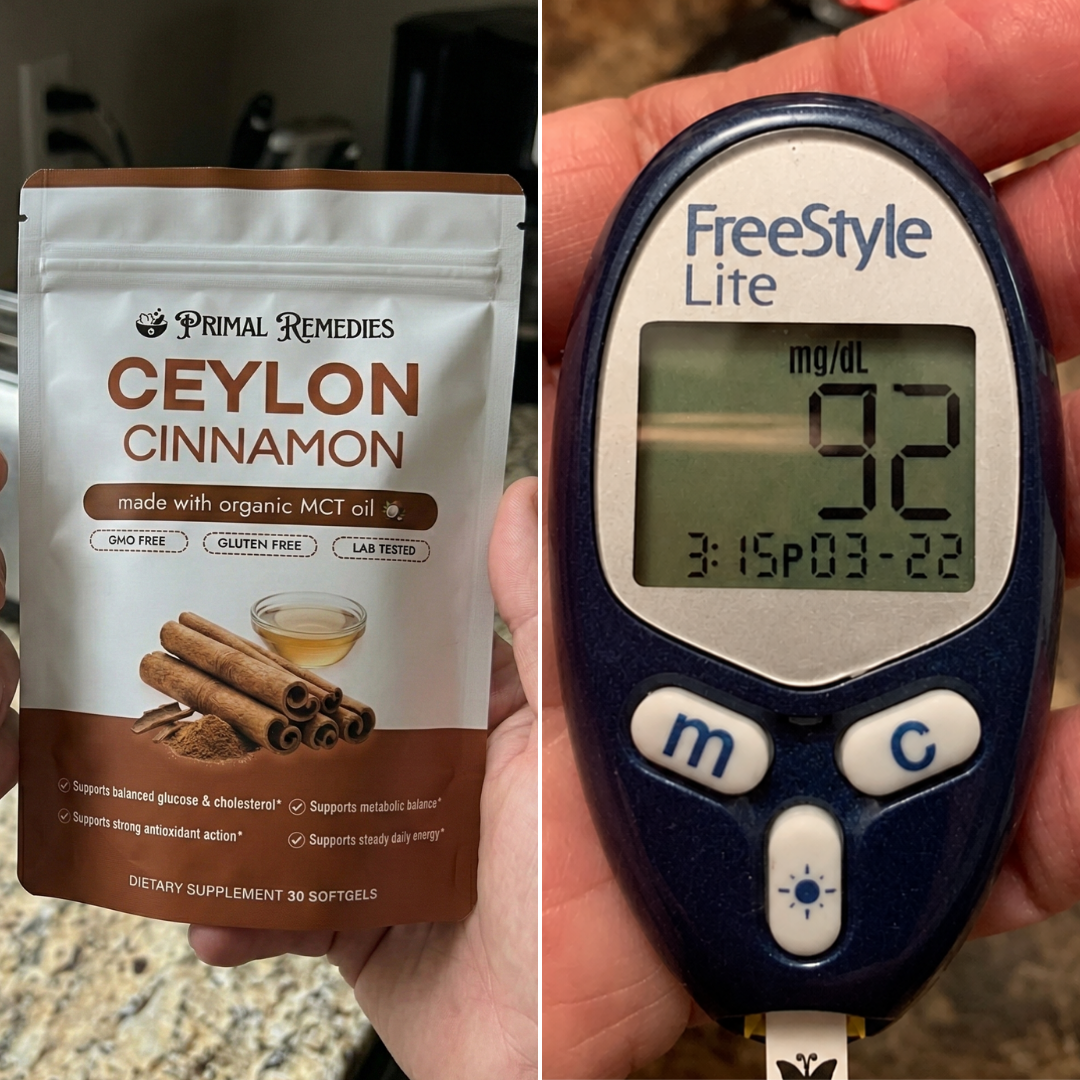 Lisa Anderson Facebook ad: Take back control of your blood sugar naturally