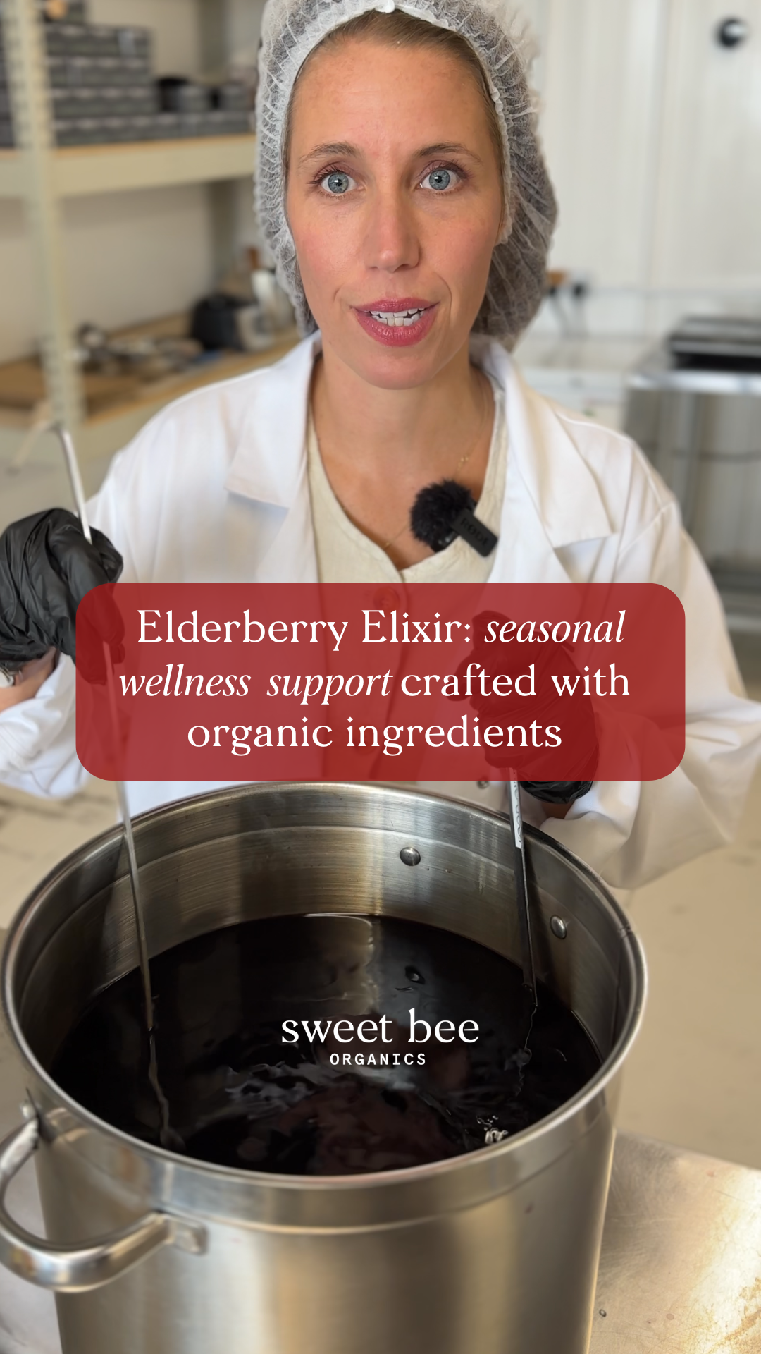 Sweet Bee Organics Facebook ad