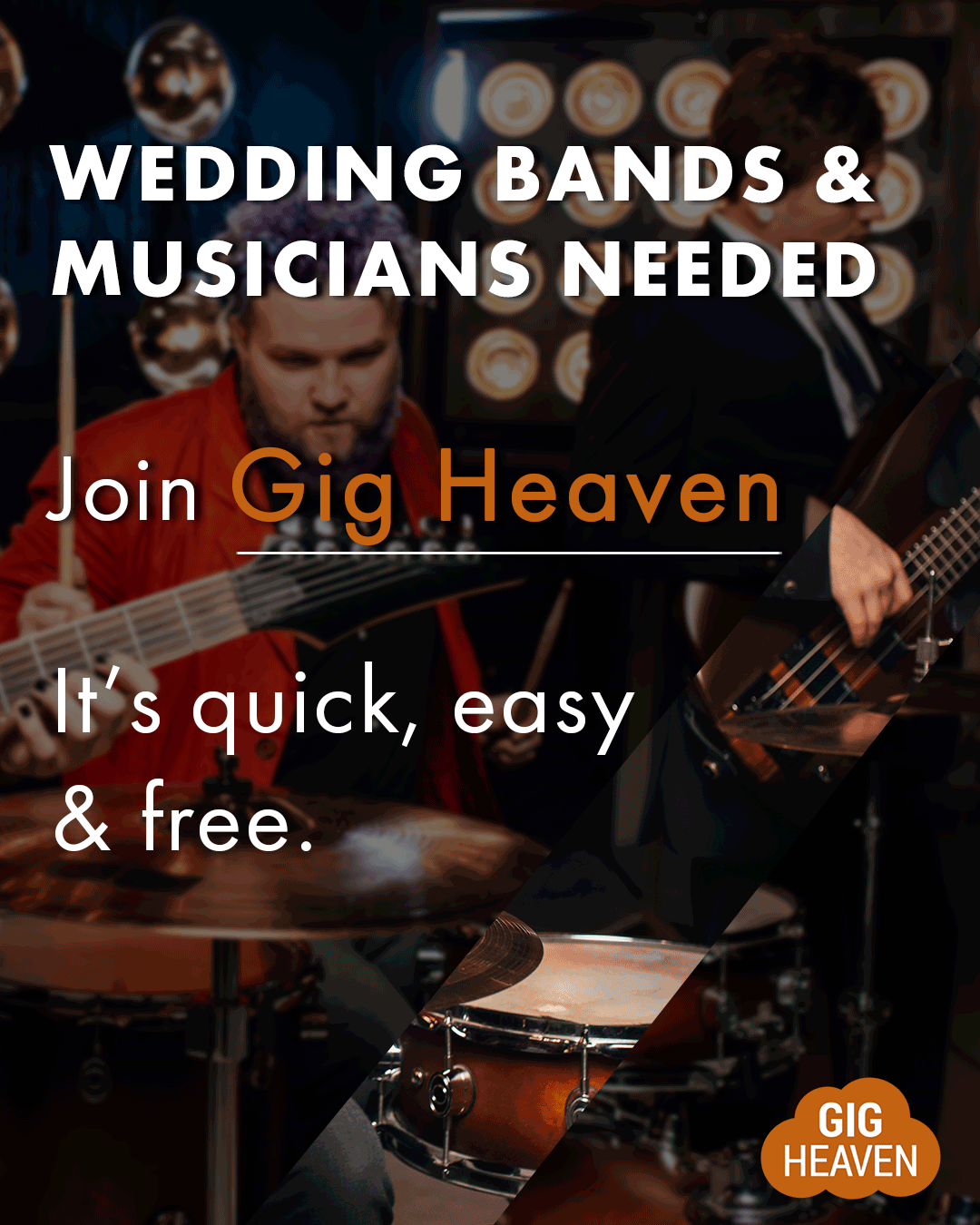 Gig Heaven Facebook ad