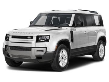 Budds' Imported Cars Facebook ad: Explore offers on the Defender today.