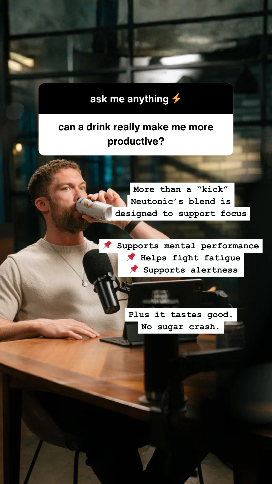 Neutonic Facebook ad