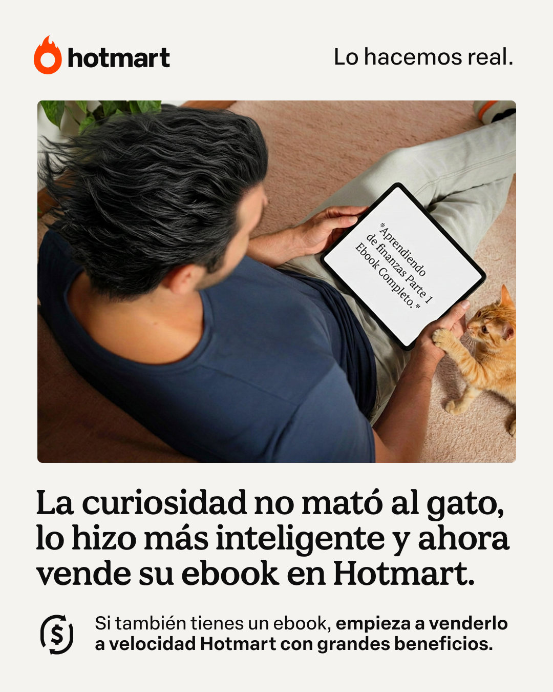 Hotmart Facebook ad