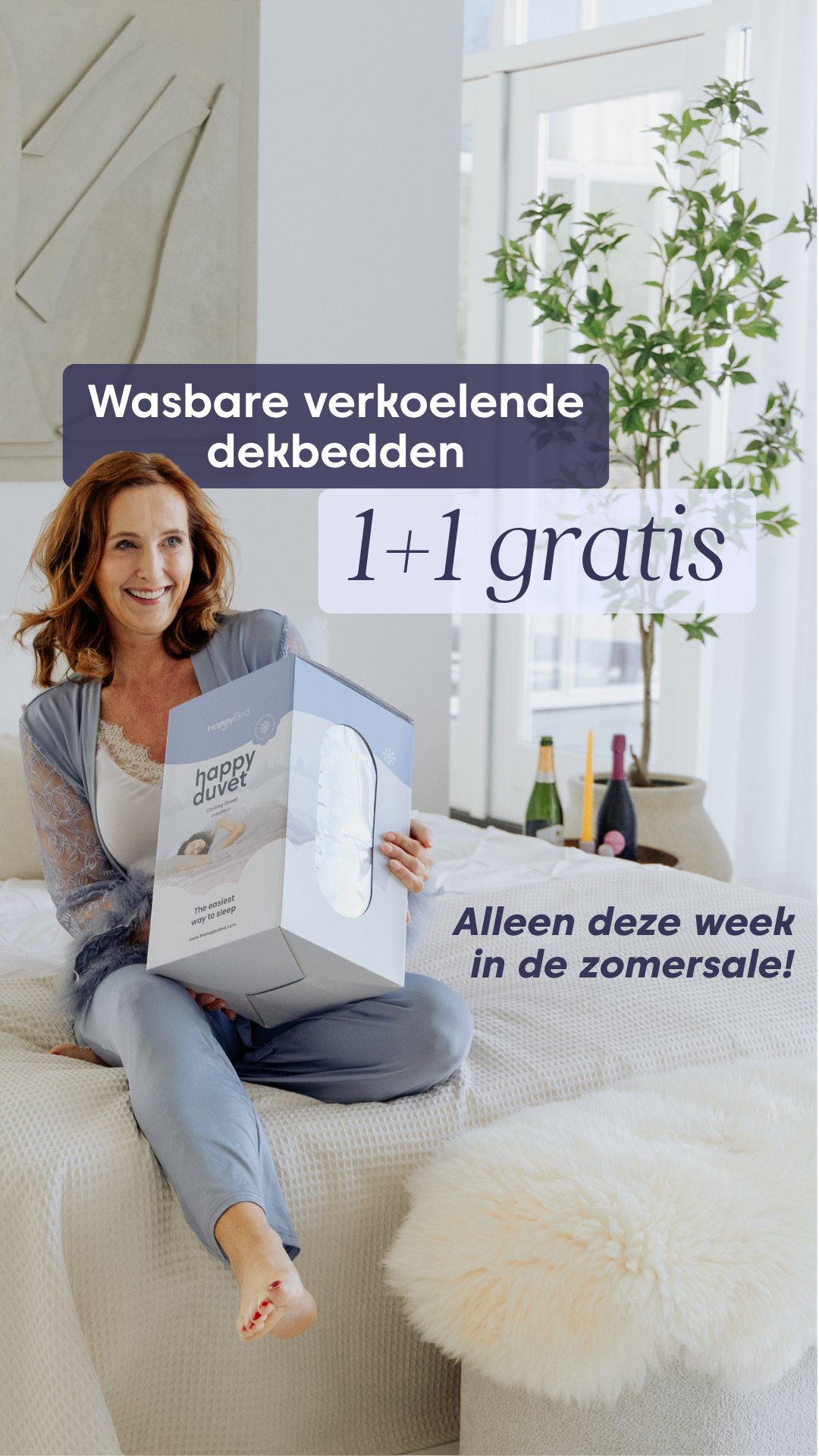 HappyBed Facebook ad