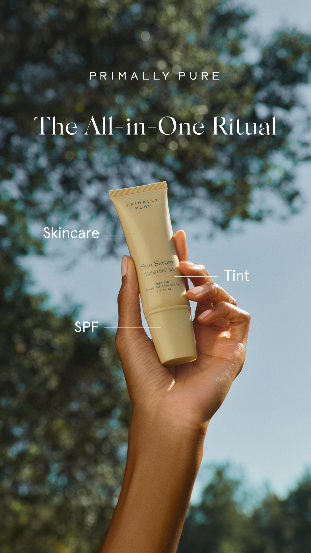 Primally Pure Skincare Facebook ad