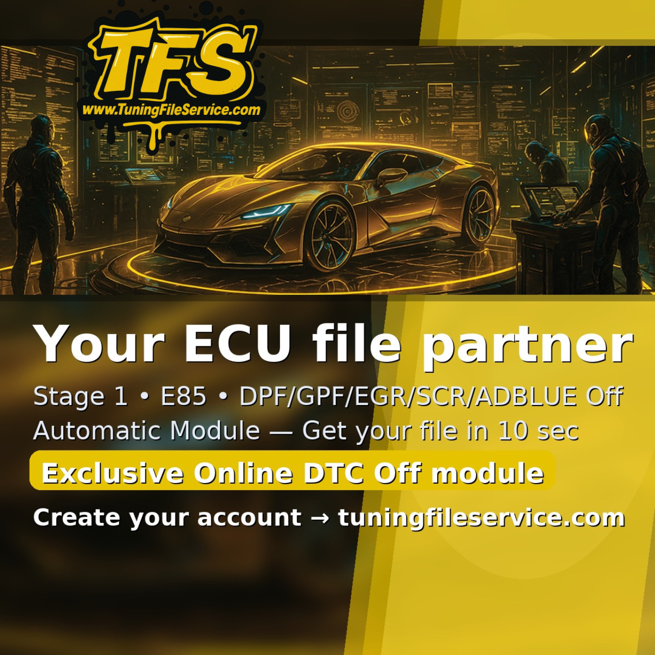 Automatic Tuning File Service & DTC OFF Facebook ad: Automatic Tuning files | Automatic DTC OFF | OLSx WinOLS…