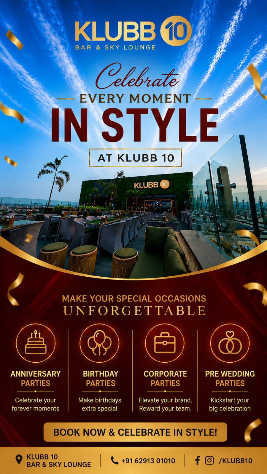 Klubb 10 Facebook ad from Jun 24, 2026