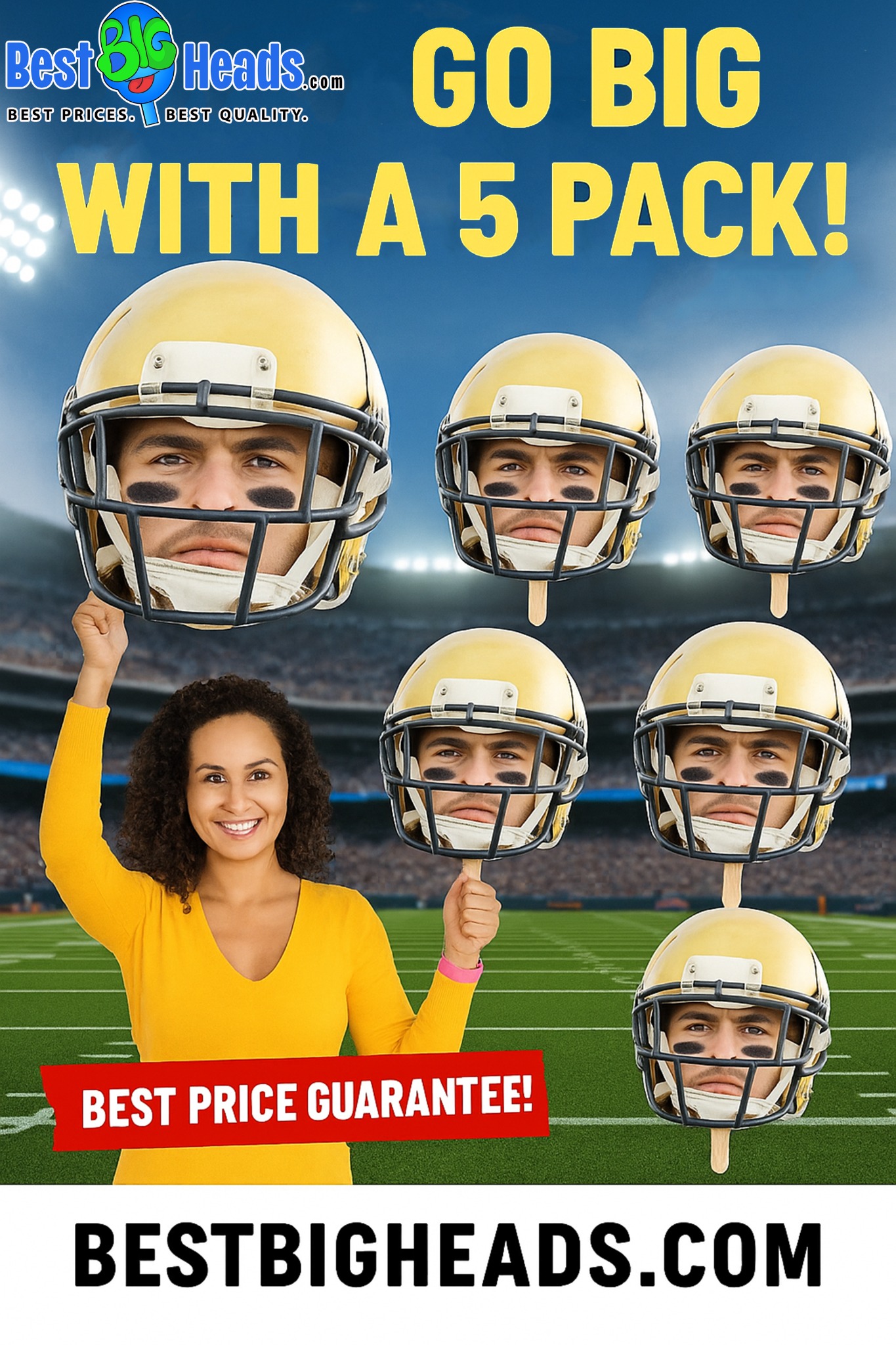 Best BIG Heads Facebook ad