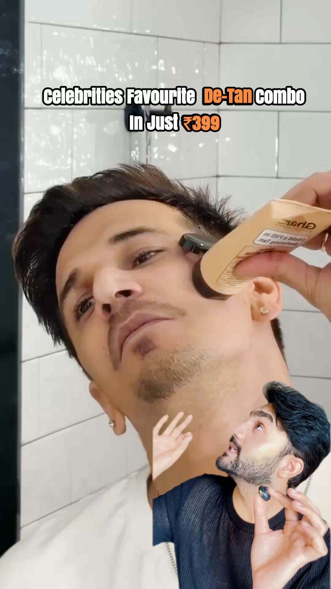 The Ghar Soaps Facebook ad: Complete Face + Body Detan