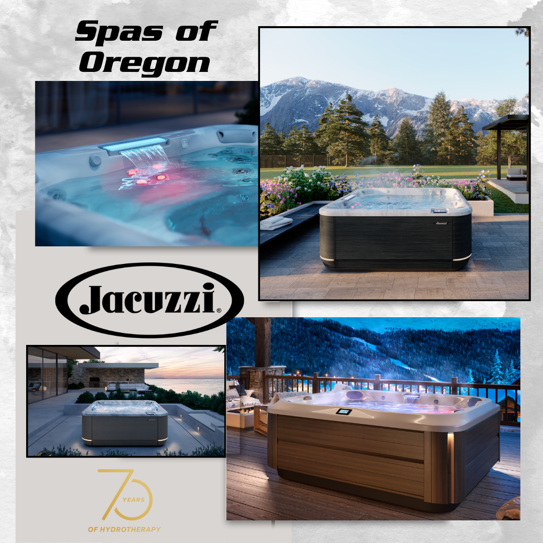 Spas of Oregon Facebook ad: Experience Jacuzzi Today